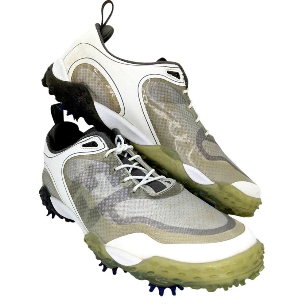 FootJoy Freestyle Mens Golf Shoes - White & Gray - Size 7M
